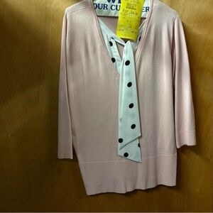 New York & Company Soft Pink Fabric